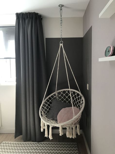 Future Bedroom, Pinterest Room Decor, Room Redesign, Makeover Bedroom, Cozy Room Decor, Teen Bedroom Decor, Design Room, Hammock Chair, Girl Bedroom Decor