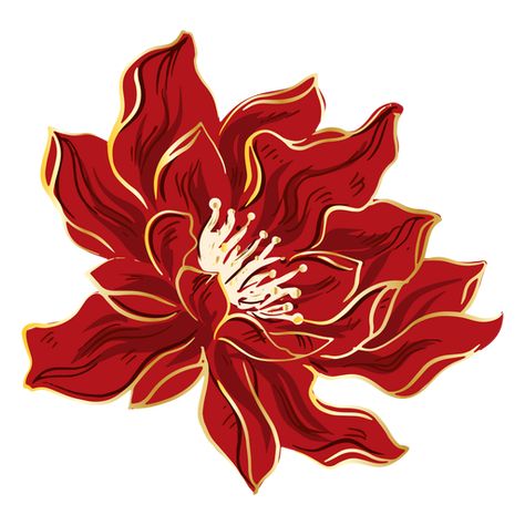 Pretty chinese red flower #AD , #chinese, #red, #flower, #Pretty Flower Design Vector, Flor Tattoo, Chinese Ornament, Chinese Flowers, Flower Png Images, Asian Flowers, Chinese Flower, Type Tattoo, Flowers Vector