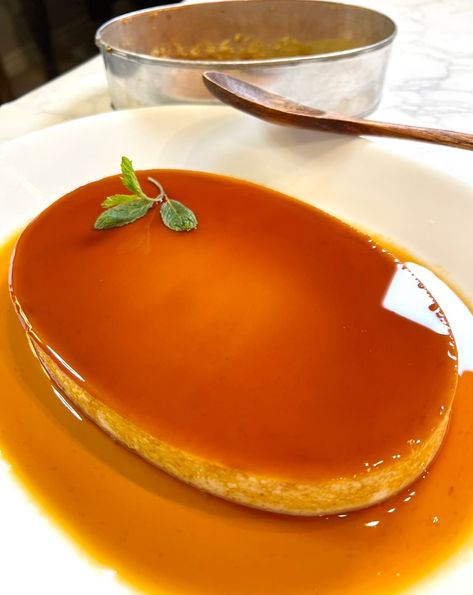 Leche Flan (Filipino Creme Caramel) Filipino Leche Flan, Spanish History, Flan Dessert, Filipino Food Dessert, Filipino Dessert, Philippines Food, Flan Recipe, Creme Caramel, Filipino Desserts