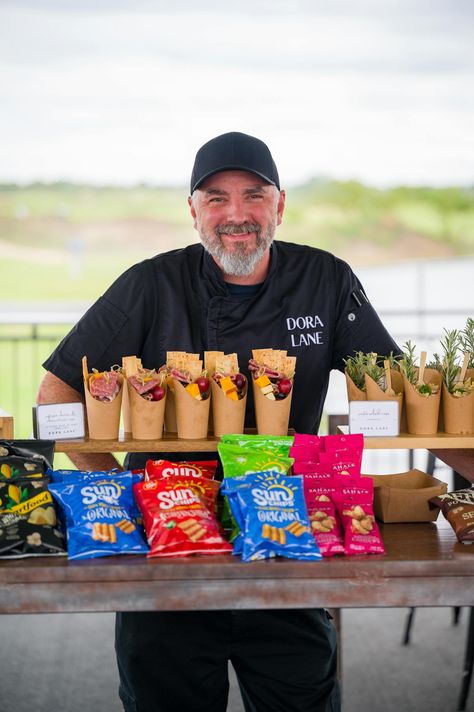 Stephen's Cup Golf Tournament 2023 | COHOST | PartySlate Swag Bag Ideas, Golf Tournament Ideas, Sun Chips, Gourmet Snacks, Snack Shop, Swag Bag, Lunch To Go, Golf Tournament, Bag Ideas