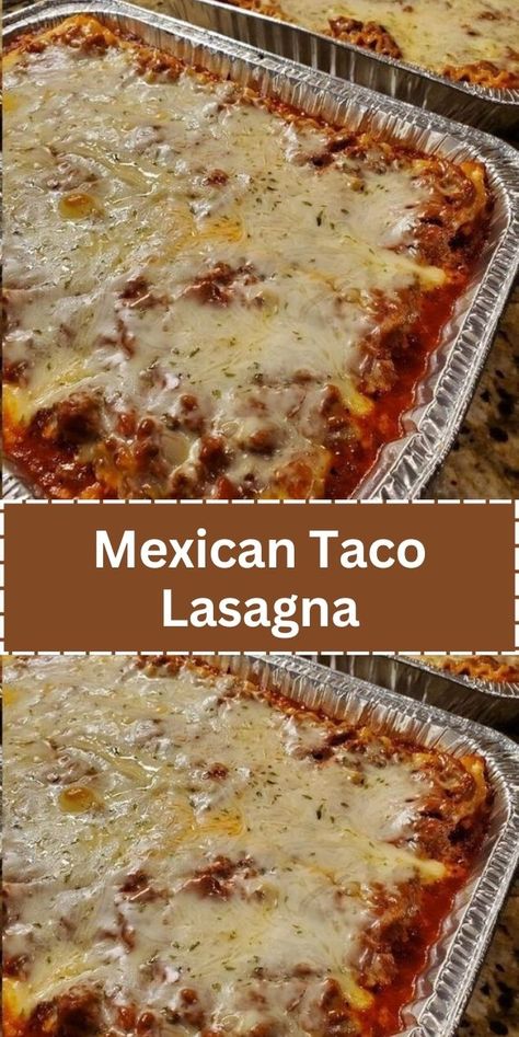 Mexican Taco Lasagna Mexican Taco Lasagna, Spicy Taco Seasoning, Taco Lasagna Recipe, Mexican Lasagna Recipes, Taco Lasagna, Lasagna Casserole, Mexican Lasagna, Mexican Casserole, Chicken Lasagna