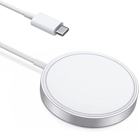 Apple MagSafe Charger iPhone 13 Magnetic Charger [Apple MFi Certified] Wireless Fast Charging Cable Cord Portable Charging Cord Compatible with iPhone SE/13/12/11/X Mini,AirPods Pro-Strong Attraction Apple Magnetic Charger, Wireless Charger Iphone, Charger Iphone, Magsafe Charger, Magnetic Charger, Charging Cord, Iphone 10, Iphone Charger, Phone Charging