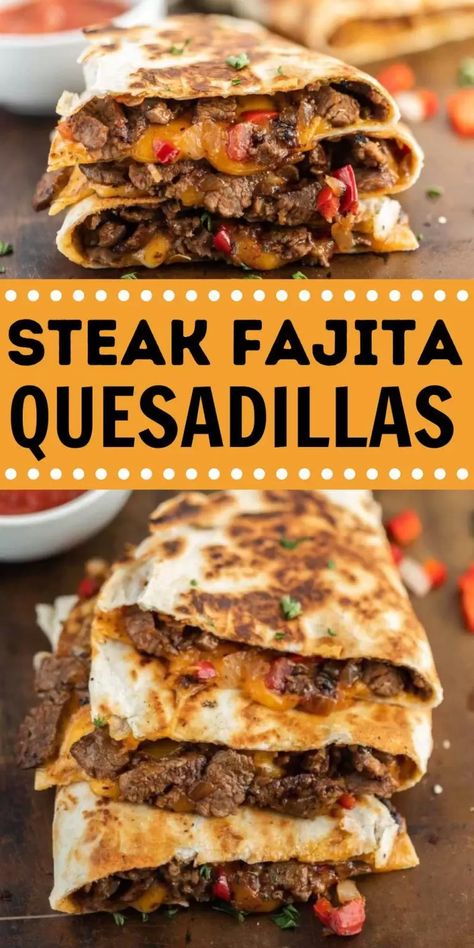 Steak Quesadilla Recipes, Quesadilla Sauce, Steak Quesadilla, Colombian Cuisine, Steak Fajita, Recipes Steak, Italian Meats, Quesadilla Recipes, Steak Fajitas