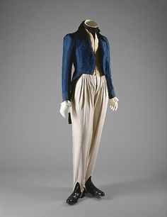 1820-1840: upper class men's clothing Anne Lister, 19th Century Men, 1830s Fashion, 1800s Fashion, Regency Fashion, 19th Century Fashion, Period Outfit, Costume Institute, Historical Dresses