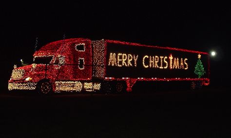 ‘Tis the season: Trucks decked with Christmas lights, decoration | Overdrive - Owner Operators Trucking Magazine Christmas Car Decorations, Christmas Berries, Merry Christmas Ya Filthy Animal, Colonial Christmas, Parade Float, Merry Christmas Images, Christmas Parade, Christmas Car, Trunk Or Treat