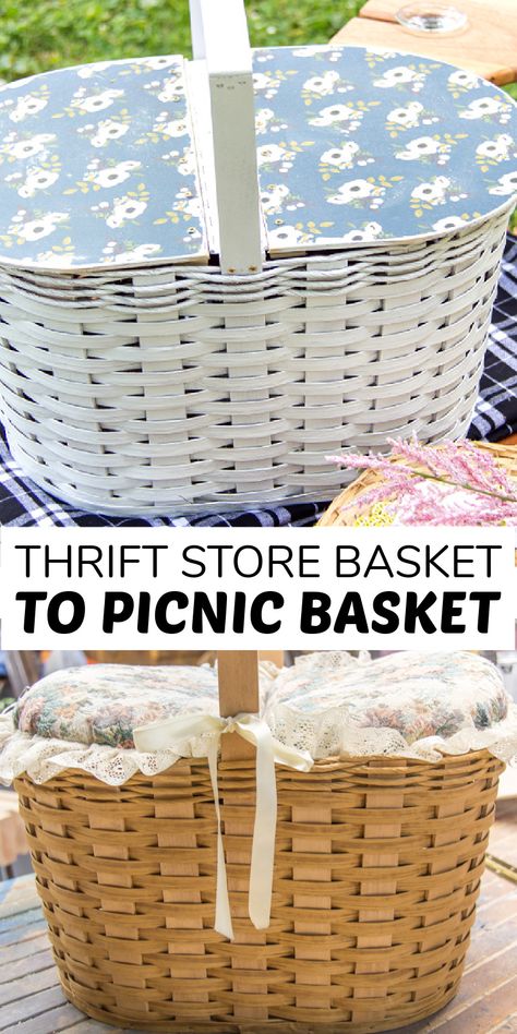 Picnic Basket Diy How To Make A, How To Make A Picnic Basket, Picnic Basket Gift Ideas Diy, Picnic Diy Ideas, Diy Picnic Basket Ideas, Diy Picnic Basket, Picnic Basket Ideas, Picnic Crafts, Picnic Basket Diy