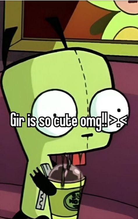 Scene Kid Pfp, Gir Invader Zim Pfp, Invader Zim Pfp, Zim Pfp, Gir From Invader Zim, Gir Invader Zim, Invader Zim Characters, Looking For Friends, Rawr Xd