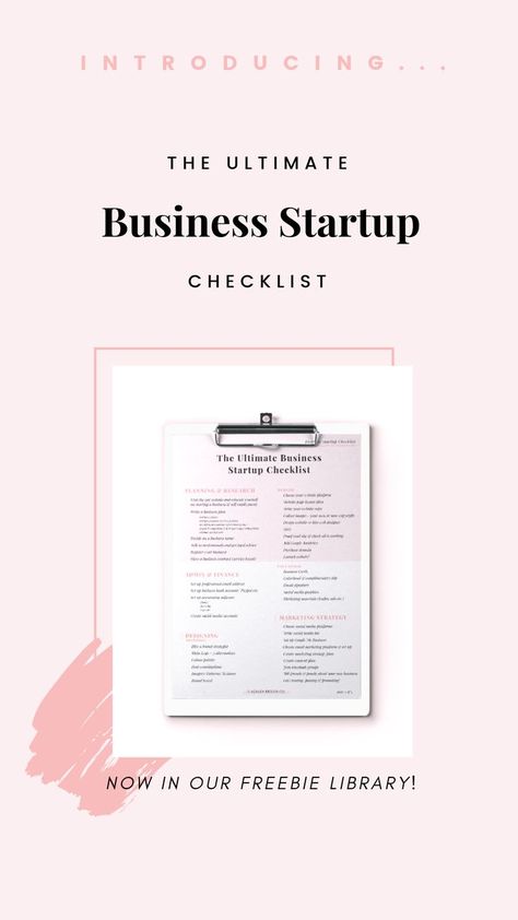 Small Business Planner Free Printables, Business Start Up Checklist, Business Startup Checklist, Startup Checklist, Small Business Marketing Plan, Startup Tips, Starting Small Business, Small Business Strategy, Business Printables