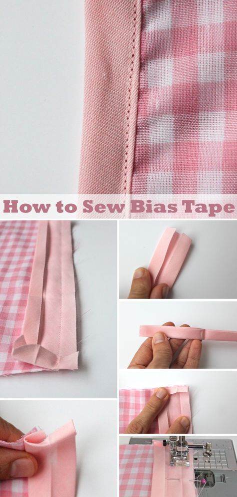 Bais Tape Sewing, How To Sew Bias Tape On A Corner, Using Bias Tape How To Sew, Binding Tape Tutorial, How To Sew On Bias Tape Binding, How To Sew Bias Tape On A Quilt, How To Use Double Fold Bias Tape Quilt Binding, Binding A Quilt With Bias Tape Tutorials, How To Sew Bias Tape Corners