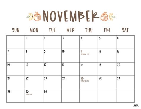 November 2021 Calendars - 15 FREE Printables | Printabulls November Calander Printable 2022, November Calendar 2022 Printable, November Calendar 2023 Aesthetic, 2023 Calendar Printable Free, Nov Calendar, November Printable Calendar, Biology Stickers, Thanksgiving Cards Printable, Printable Calendar Pages