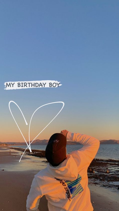 Birthday Story Of Boyfriend, Hbd For Boyfriend, Boyfriend’s Birthday Instagram Story, Boyfriend Birthday Ideas Post, Captions To Post Your Boyfriend On His Birthday, Boyfriend's Birthday Story, Hbd Insta Story, Birthday Story Ideas Boyfriend, Boyfriend Birthday Pictures Aesthetic