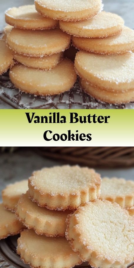 French Vanilla Butter Cookies Recipe Indulge in the exquisite blend of buttery richness and delicate vanilla aroma with these French Vanilla Butter Cookies. Jingles Cookies Recipe, Vanilla Butter Sugar Cookies, Creme Wafers Cookies, Butter Waffle Cookies, Vanilla Butter Cookies Recipe, Cut Out Butter Cookies Recipe, Carols Cookies Recipe, Butter Tea Cookies, Vanilla Meltaway Cookies