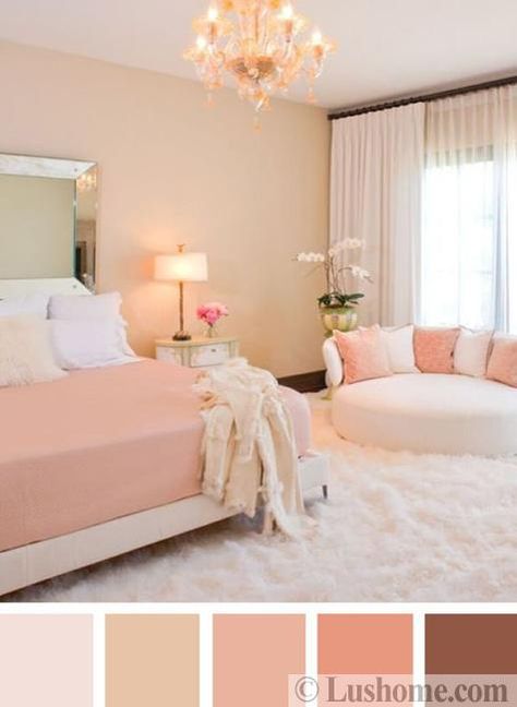 Fall Inspired Color Schemes Perfect for Modern Winter Decorating Small Space Design, Dekorasi Kamar Tidur, Pink Bedroom, House Room, Dream Rooms, Beautiful Bedrooms, Home N Decor, Dream Bedroom, Design Case