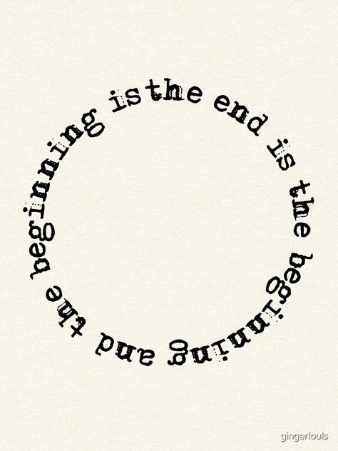 World Ending Art, Beginning And End Tattoo, Time Is Of The Essence Tattoo, Find Comfort In The Chaos Tattoo, The End Is The Beginning Tattoo, Knowledge Is Power Tattoo, Paradox Tattoo Ideas, I Know The End Tattoo, Chaos Theory Tattoo