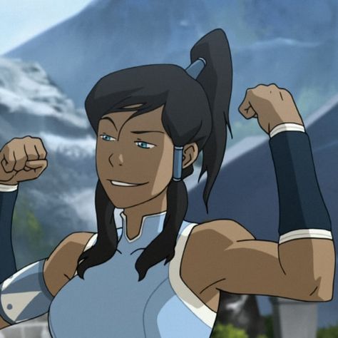 Korra Icon, The Legend Of Korra, Legend Of Korra, A Woman, Avatar, Hair, Black