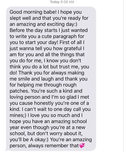 Long Paragraphs To Send To Boyfriend, Texts For Bf To Make His Day, Sweet Messages For Girlfriend Ldr, Texts To Boyfriend Morning, Cute Text For Boyfriend To Wake Up To, Cute Paragraphs For Him To Wake Up To Long Distance, Messages For Boyfriend To Wake Up To, 200 Days Of Love, Cute Paragraphs For Her To Wake Up To