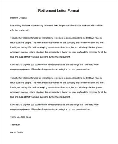 FREE 9+ Sample Retirement Letter Templates in PDF | MS Word Teacher Resignation Letter To Principal, Writing A Retirement Letter, Retirement Letter Sample, Retirement Announcement Wording, Sample Retirement Letter To Employer, Retirement Letter To Employer, Retirement Letter, Request Letter Sample, Principal Retirement