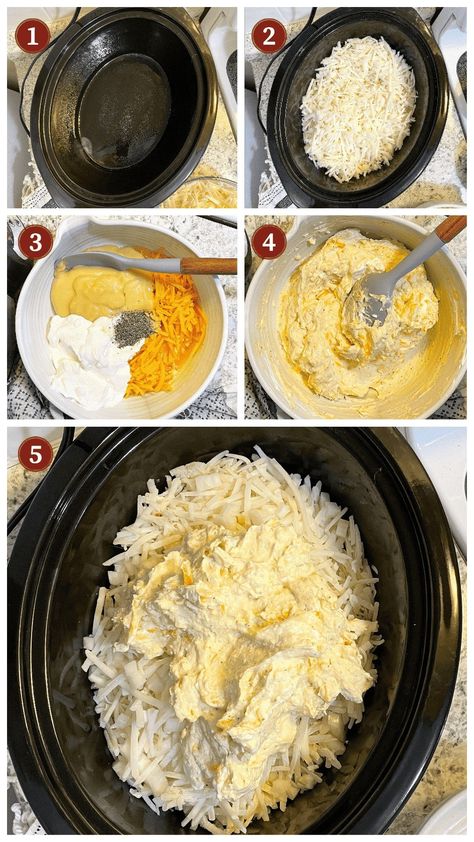 Shredded Potato Crockpot, Cheese Hashbrowns In Crockpot, Cheesy Potatoes Crockpot Hashbrown, Crockpot Cheesy Potatoes Hashbrowns Cream Cheeses, How To Cook Shredded Hashbrowns, Things To Make With Hashbrowns, Cheesy Potatoes Hashbrowns Crockpot, Hash Brown Casserole In Crockpot, Slow Cooker Cheesy Hashbrowns