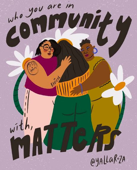 Community Engagement Illustration, Community Is Resistance, Activist Illustration, Community Illustration People, Community Graphic Design, Integrity Illustration, Equity Art, Community Posters, Bipoc Art