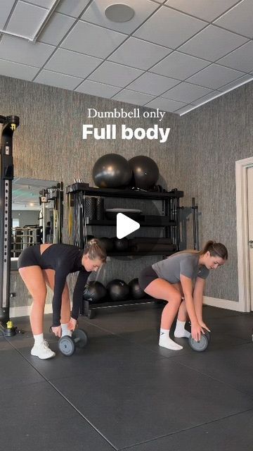 WOMEN FITNESS/HOMEWORK OUT/BUSY MOM/GYM on Instagram: "Dumbbell ONLY full body  Hey team !! Hope you’re all well 🤍 today we’ve got a quick & efficient dumbbell only full body circuit for you to try! You only need 2 dumbbells for this one so it’s great for anyone who prefers home workouts / has access to limited equipment!  Workout details; ⏰45 scs on | 10 scs off - REPEAT X4  @zoandemfit  #fullbodyworkout#womenfitnessmotivation #homeworkoutsforwomen #kettleworkout #workoutmotivation #fyp" Weights Workout For Women, Full Body Weight Workout, Full Body Dumbbell Workout, Equipment Workout, Full Body Circuit, Fitness Guide, Dumbell Workout, Full Body Workout At Home, Online Fitness Coaching