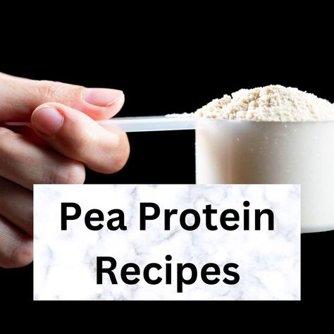 If you're wondering what can I make with pea protein powder and are looking for tasty pea protein recipes, this list is full of ideas. Pea Protein Recipes, Peanut Butter Chocolate Balls, Oat Flour Recipes, Peanut Butter Protein Bars, Protein Cookie Dough, Cookie Dough Bars, Pea Protein Powder, Baked Oatmeal Cups, Protein Baking