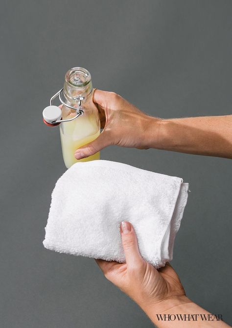 How to Get Rid of Yellow Underarm Stains in 20 Seconds Flat via @WhoWhatWearUK Dirty Room, Underarm Stains, Clean Baking Pans, Deep Cleaning Hacks, Urine Smells, Cleaning Painted Walls, Start Cleaning, Glass Cooktop, Deep Cleaning Tips