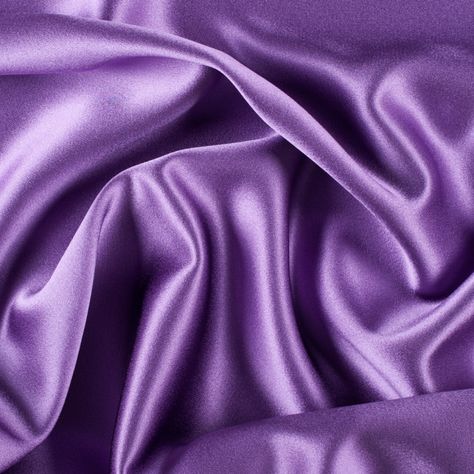 Bright Purple Silk Crepe Back Satin Background Macbook, Club Color, Luxurious Fabric, Mood Fabrics, Alphabet Preschool, Purple Satin, Violet Purple, All Things Purple, Purple Fabric