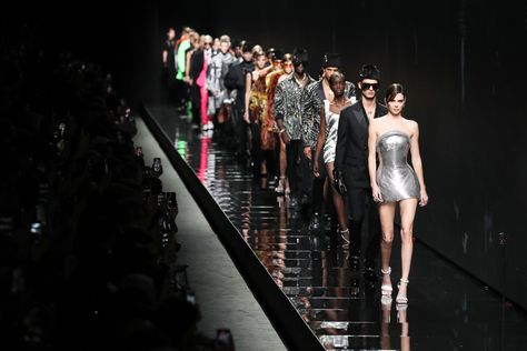 Milan fashion week autumn/winter 2020: the key shows – in pictures Musical Chairs, Milano Fashion Week, Marie Antoinette, Fashion Editor, Milan Fashion, Milan Fashion Week, Moschino, Flapper Dress, Autumn Winter