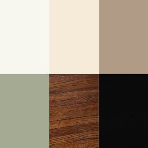 Color Theme House, Dark Academia Home Color Palette, Bedroom Color Schemes Sage Green, Color Palette For Small Home, Gate For Porch, Porch Gate, Color Palette Living Room, Black Color Palette, House Color Palettes