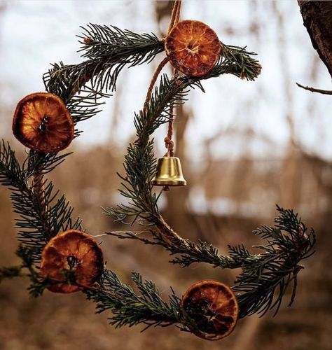 Bohemian Christmas Aesthetic, Pine Diy Decor, Christmas Is Pagan, Merry Yule Winter Solstice, Pagan Ornaments Diy, Pagan Christmas Wallpaper, Yule Wreath Pagan Diy, Wiccan Christmas Decor, Winter Solstice Decorations Diy