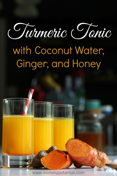 Daddypotamus & I Have Been Doing Shots Every single morning for the past week. It seems like an odd thing to say given that I’ve been pregnant or nursing for the past 2,335 days, but really it’s a good thing. As you probably know, intense cleansing diets are not recommended for pregnant/nursing mothers. That’s because the … Turmeric Tonic, Turmeric Drink, Turmeric Water, Wellness Shots, Tracy Anderson, Boost Energy Naturally, Natural Colon Cleanse, Ginger And Honey, Turmeric Benefits