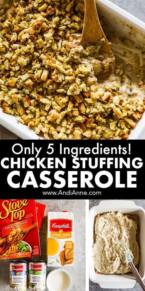 Stove Top Stuffing Recipes Casseroles, Supper Ideas Stovetop, Chicken Broccoli Stove Top Casserole, Dressing With Cream Of Chicken Soup, Dressing With Cream Of Mushroom, Canned Chicken Stuffing Casserole, Chicken Stuffing Cream Of Chicken Soup, Dump And Bake Chicken Stuffing Casserole, Chicken Stuffing Cream Of Mushroom Soup