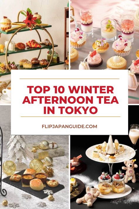 Nothing says luxurious or instagrammable like a gorgeous afternoon tea. Many hotel restaurants offer different seasonal afternoon teas all year round and winter is no different. In fact, winter is probably when these hotel restaurants go above and beyond to offer the most spectacular experience for you. Here are the top 10 luxurious winter afternoon tea in Tokyo for you to try out this year! Japanese Afternoon Tea, Winter Afternoon Tea, Tokyo In Winter, Tokyo Winter, Afternoon Tea Stand, Christmas Afternoon Tea, Japanese Drinks, Afternoon Tea Set, Tokyo Restaurant