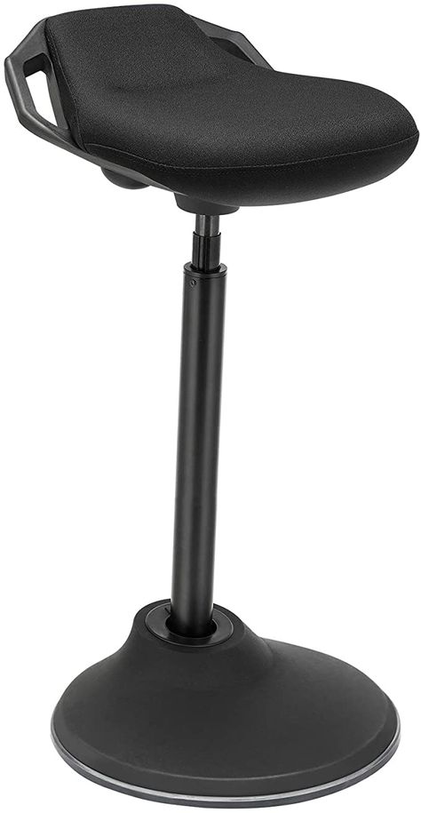 Amazon.com: SONGMICS Standing Desk Chair, Adjustable Ergonomic Standing Stool, 23.6"-33.3", Swivel Sitting Balance Chair, Anti-Slip Bottom Pad, Black UOSC02BK: Furniture & Decor Standing Stool, Standing Desk Height, Standing Desk Chair, High Desk, Desk Stool, Kneeling Chair, Sitting Chair, Office Stool, Drafting Chair