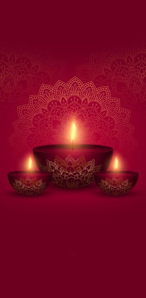 Diwali Diya Images, Happy Diwali Wallpapers, Diwali Wallpaper, Diwali Candles, Diwali Photography, Diwali Poster, Red Candle, Diwali Lights, Mandala Wallpaper