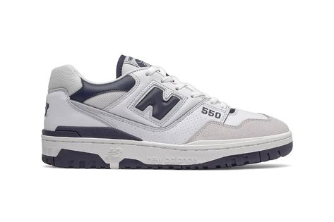 Sea Salt And Navy, Looks Hippie, New Balance 550 White, Sacs Tote Bags, Shoe Inspo, Navy Shoes, Swag Shoes, New Balance Shoes, Dream Shoes