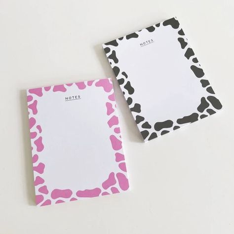 1Pc 50 Sheets Ins Pink Milk Pattern Memo Pad Student Mini Notepad Message Paper School Stationery Planner Supplies Stationery - AliExpress Memo Pad Design, Notes Diy, Book Art Projects, Bond Paper Design, Note Pad Design, Mini Notepad, Memo Notepad, Page Borders Design, Pretty Journals