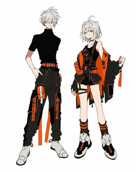 Izana And Senju, Cyberpunk Outfit, Izana Kurokawa, Tokio Revengers, Cyberpunk Fashion, Drawing Anime Clothes, 캐릭터 드로잉, Hero Costumes, Fashion Design Drawings