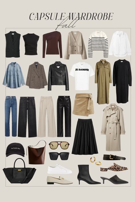 How To Build A Winter Capsule Wardrobe - Elevated Capsule Wardrobe, Body Shape Outfits, Black Capsule Wardrobe, Classic Fashion Looks, Clothes Capsule Wardrobe, Chic Capsule Wardrobe, Minimalist Wardrobe Capsule, Capsule Wardrobe Women, Essential Wardrobe Pieces