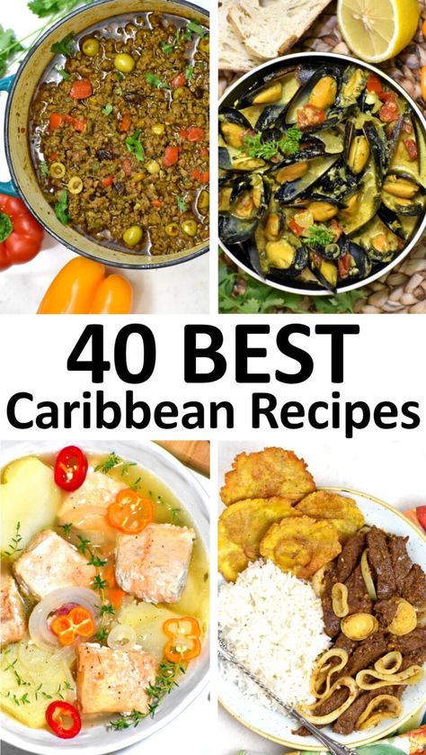 Jamaican Recipes Seafood, Caribbean Crockpot Recipes, West Indian Food Recipes, Easy Caribbean Dinner Recipes, West Indian Recipes Trinidad, Summer Soul Food Recipes, Royal Caribbean Recipes, Easy Carribean Food Recipes, Carribean Thanksgiving Dinner