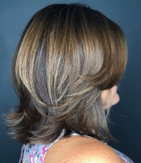 80 Best Hairstyles for Women Over 50 to Look Younger in 2023 Haircuts For Thinning Hair Over 50, Hairstyles For Medium Length Hair With Layers Over 50, Swoopy Bangs, Current Hairstyles, Feathered Layers, Feathered Hair, 60 Hairstyles, 2023 Hair, Haircuts For Women Over 50