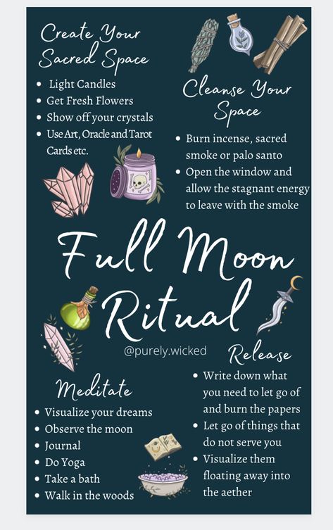 Release Ritual Full Moon, Wicca Full Moon Ritual, Full Moon Altar Set Up, March Full Moon Ritual, Full Moon Release List, Full Moon Ritual For Couples, Fullmoon Release Ritual, Full Moon Dos And Donts, Full Worm Moon Ritual