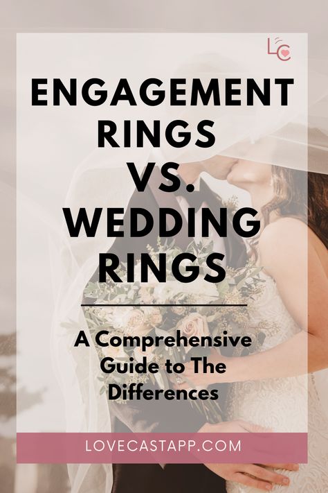 Engagement Rings vs Wedding Rings. What do you need to know in preparation for your unique ring? Difference Between Engagement Rings And Wedding Rings, Engagement Ring Vs Wedding Ring, Engagement Rings Vs Wedding Rings, Engagement Vs Wedding Ring, Engagement Ring Band Styles, Italian Engagement Ring, Classic Wedding Ring Set, Bohemian Engagement Ring, Marriage Ring