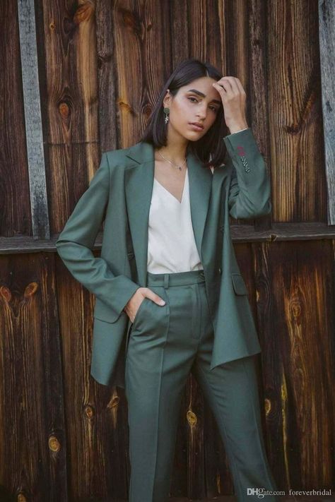 [AffiliateLink] 14 Trendiest Wedding Attire For Women Pants Casual Hacks You'll Be Amazed By Immediately #weddingattireforwomenpantscasual Female Suit Wedding, Women Suits Wedding Guest, Female Suit Aesthetic, Pant Suits For Women Wedding Guest, Female Wedding Suit, Womens Green Blazer, Wedding Attire For Women, Cocktail Wedding Attire, Suit Double Breasted