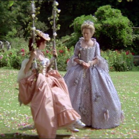 Cinderella and Fairy Godmother, "The Slipper and the Rose," 1976. Costumes by Julie Harris. The Slipper And The Rose, Slipper And The Rose, Rose Cinderella, 18th Century Aesthetic, Royalty Core, Royal Core, Romantic Academia, Victorian Aesthetic, Period Clothing