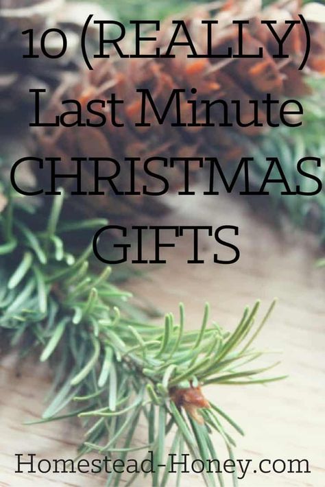 Searching for a last minute christmas gift for a special homesteader? Here are 10 ideas for homemade gifts that can be made in less than an hour, but are still special and meaningful. | Homestead Honey Last Minute Christmas Gifts Diy, Christmas Neighbor, Inexpensive Christmas Gifts, Neighbor Christmas Gifts, Christmas Gifts For Parents, Free Printable Gifts, Last Minute Christmas Gifts, Neighbor Gifts, Homemade Christmas Gifts