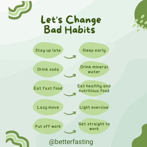 Keystone Habits, Change Bad Habits, Practicing Mindfulness, Sleep Early, Eating Fast, Light Exercise, Lifelong Learning, Pregnancy Health, Off Work