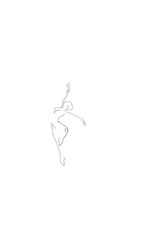 Check more at https://ideatatto.com/minimalistic/2073/ Small Dancer Tattoo Ideas, Minimalist Dance Tattoo, Dance Related Tattoos, Dancer Tattoo Ideas, Dance Tattoo Ideas, Dancer Tattoos, Dance Art Drawing, Dance Tattoos, Ballet Tattoo