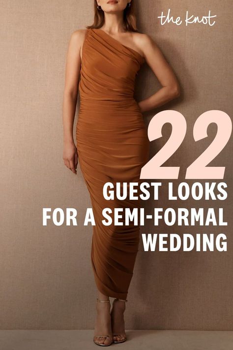 Semiformal Wedding Attire Guest Fall, Semi Casual Outfit Women Wedding, Semi Formal Dress For Wedding, Womens Semi Formal Outfit, Semi Formal Guest Wedding Attire, Semi Formal Attire For Women Wedding, Semi Formal Wedding Guest Dresses, Semi Formal Outfits Wedding Guest, Debut Outfit Guest Semi Formal