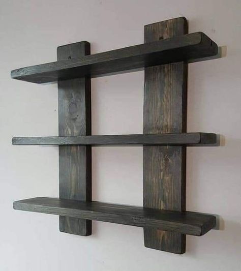 Design Floating Shelves, Floating Shelves White, Pallet Shelves Diy, Shelf Designs, Diy Wood Shelves, Shelves White, Wooden Wall Shelves, Diy Wall Shelves, Diy Wooden Projects